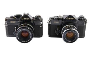 Canon F1 & Canon EF Cameras.