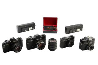 A Selection of Rollei & Other Cameras & Lenses.