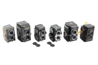 Six TLR Cameras.