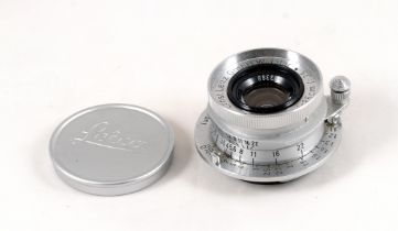 Leitz Summaron 3.5cm f3.5 L39 Screw Mount Lens.