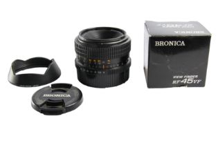 A Bronica Zenzanon-RF 45mm f4 Medium Format Lens