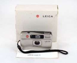 Leica Mini 3 Compact Film Camera.
