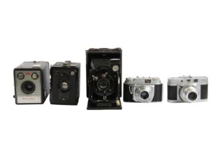 Folding Klito Camera & other cameras.