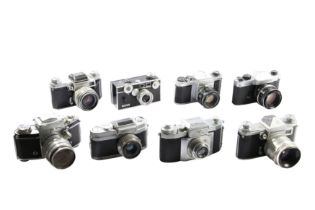 A Wrayflex 1a & Other SLR Cameras.