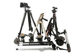 A selection of tripods.