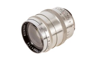 A Carl Zeiss Jena 10cm f/2 Biotar Lens in Exacta Mount