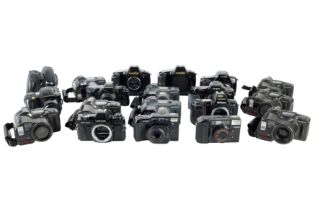 A Large Selection of Auto Film Compact Cameras.