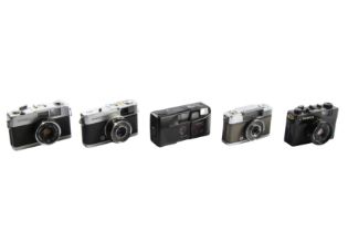 Yashica & Olympus Point & Shoot Cameras.