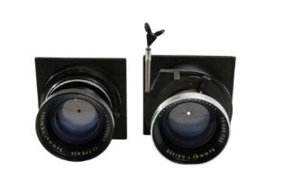 Two Schneider 8x10 Large Format Lenses.