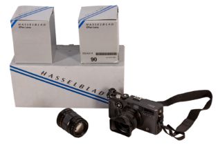 A Hasselblad Xpan Panoramic Rangefinder Camera Outfit
