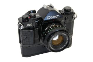Canon A1 Camera Outfit.