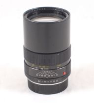 Leitz Canada Elmarit-R 135mm f2.8 Lens.