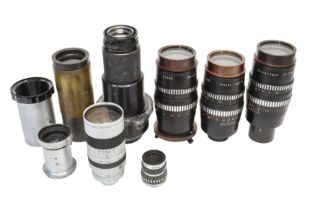 Cosmicar 25mm f1.9 & other Cine lenses.