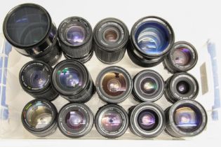 Vivitar 35-85mm f2.8 FD Lens & Other Lenses.