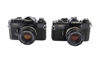 Canon F1 & Canon EF Cameras.