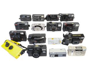 A Selection of Point & Shoot Cameras.