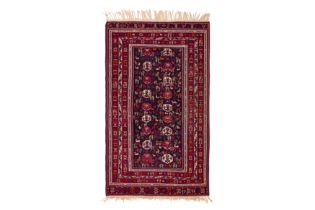 AN UNUSUAL AFSHAR FLAT WEAVE LARGE RUG, SOUTH-WEST PERSIA