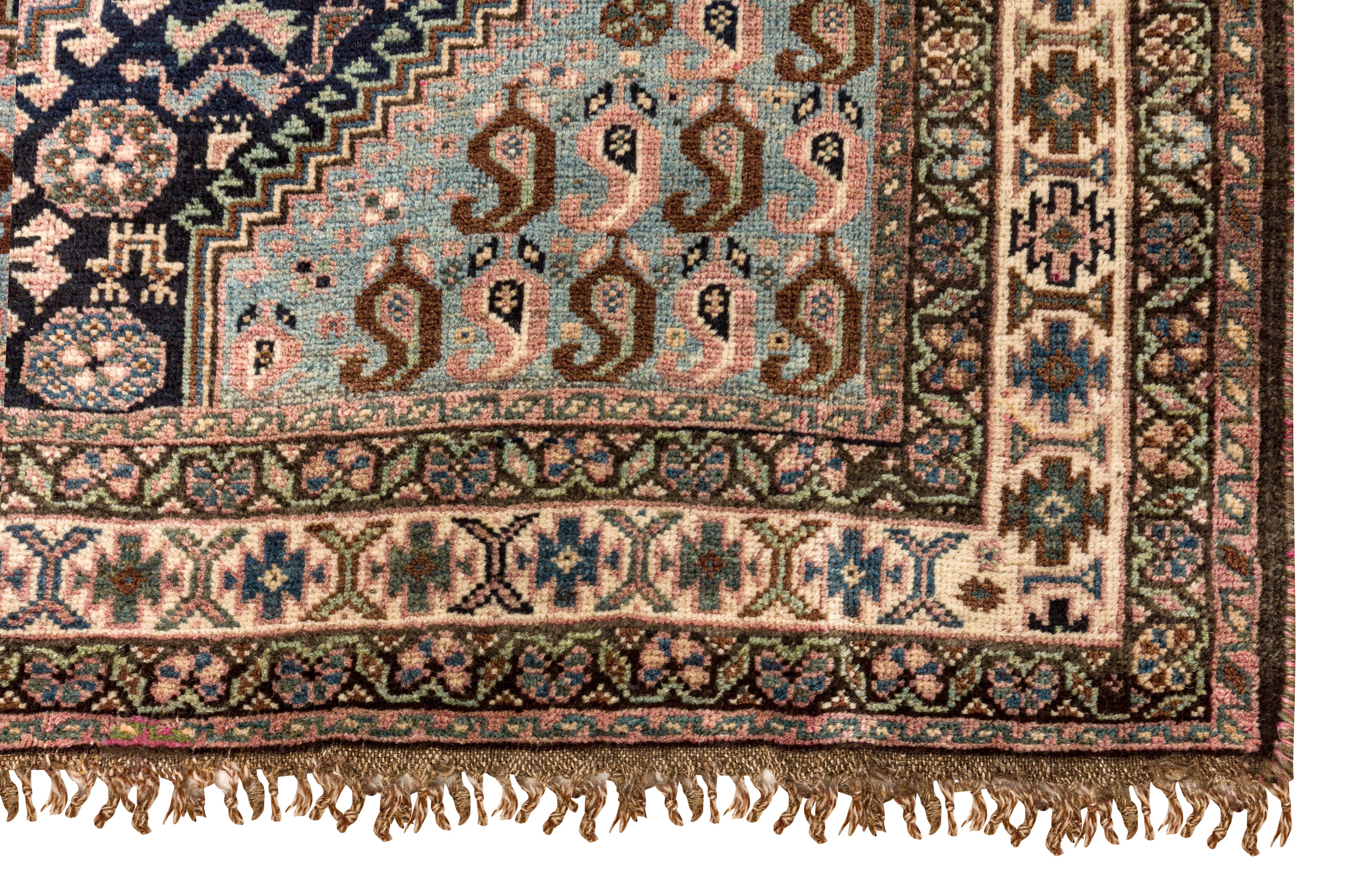 AN ANTIQUE QASHQAI RUG, SOUTH-WEST PERSIA - Image 7 of 8