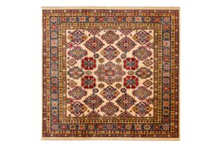 A FINE SHIRVAN DESIGN SMALL CARPET