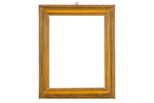 AN ITALIAN 18TH CENTURY GILDED MOULDING FRAME