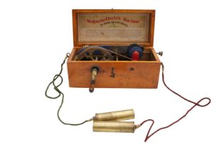 AN EARLY 20TH CENTURY MAGNETO ELECTRIC THERAPY MACHINE