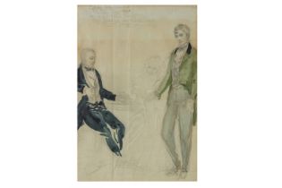 § Eleanor Abbey, Two costume designs for the film Hungry Hill