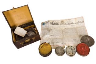 Wax seals: 19th century