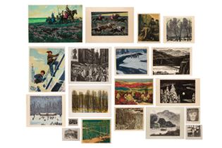 Archive of Dong Hongjian Woodcut Prints