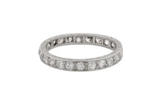 A DIAMOND FULL ETERNITY RING