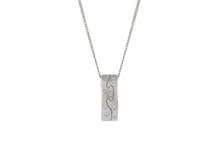 GEORG JENSEN Ι A DIAMOND PENDANT NECKLACE