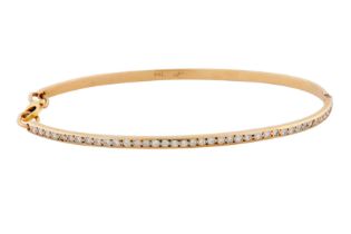 A DIAMOND BANGLE