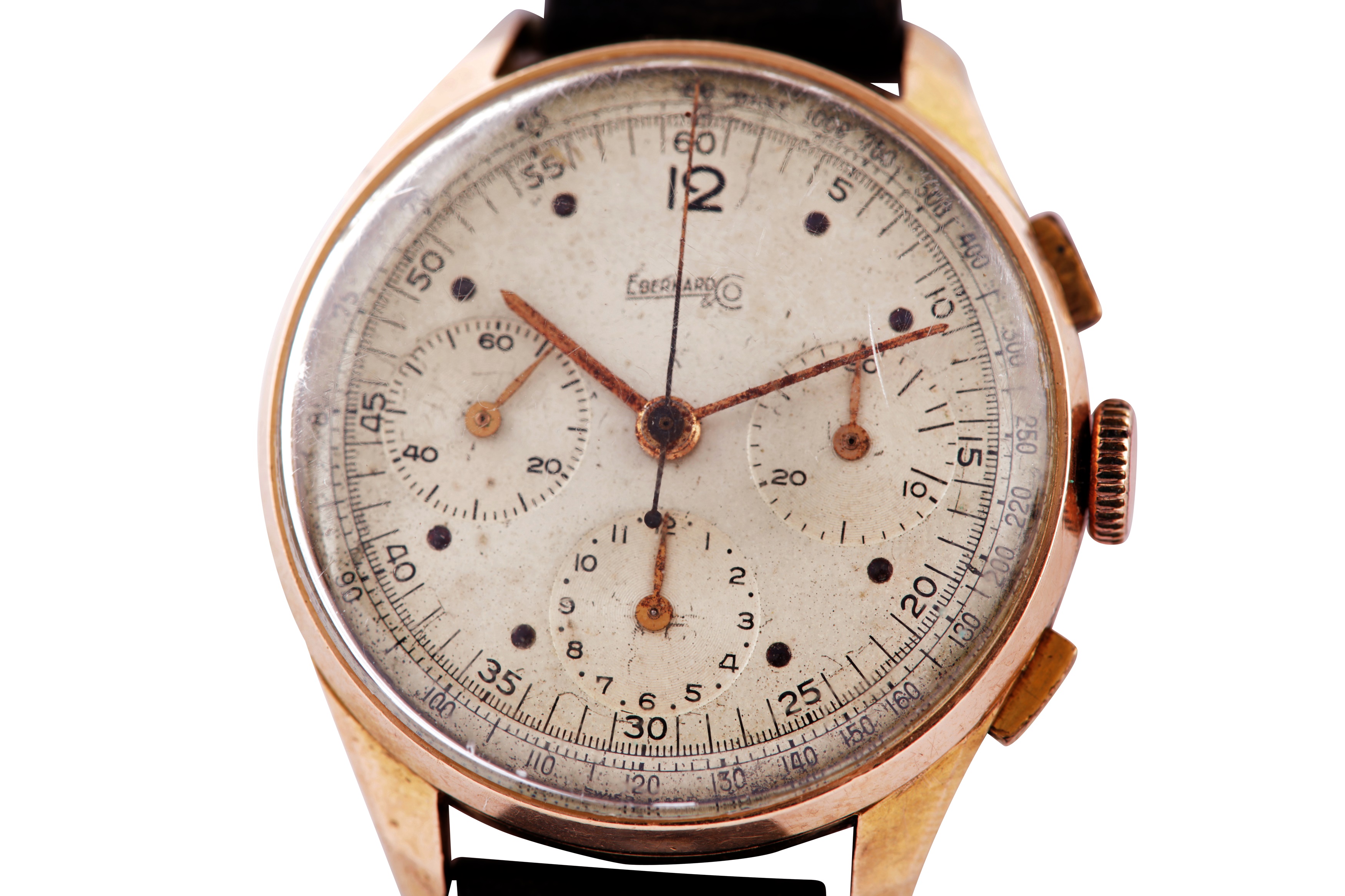 VINTAGE EBERHARD CHRONOGRAPH WRISTWATCH