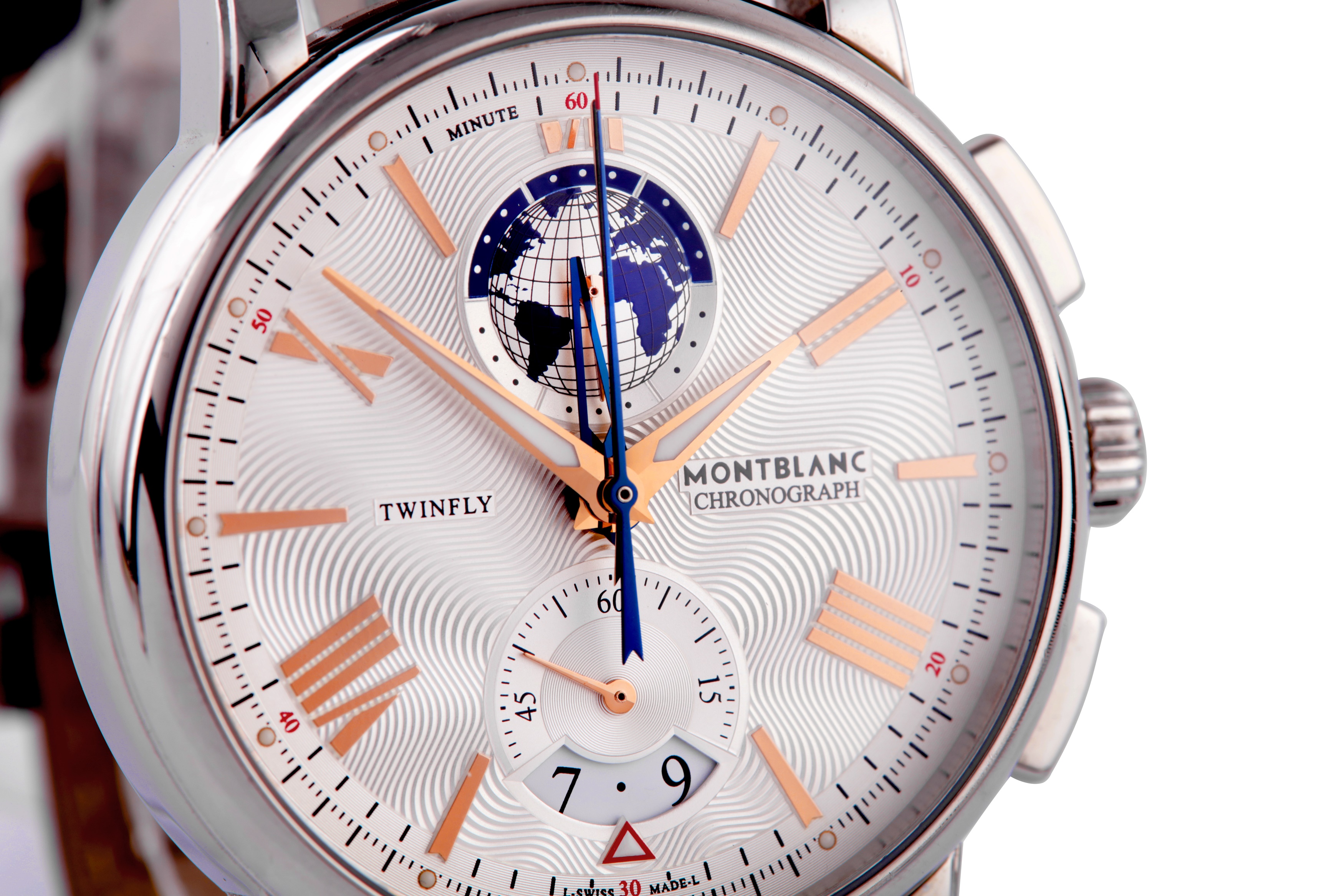 MONTBLANC. 4810 TWINFLY CHRONOGRAPH 110 YEARS EDITION - Bild 6 aus 8