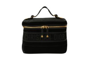 Christian Dior Black Diortravel Black Vanity Case