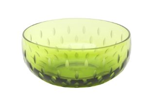 Hermes St Louis Green Glass Bowl