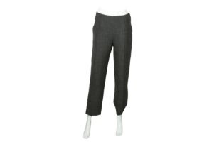 Louis Vuitton Grey Wool Tapered Trouser - Size 38