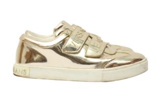 Versace Jeans Metallic Gold Trainer - Size 38