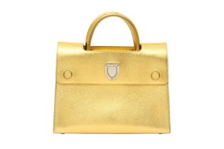 Christian Dior Metallic Gold Diorever Bag