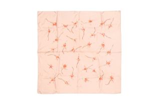 Hermes 'Fleurs de Fuchsia' Silk Scarf 90