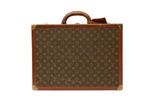 Louis Vuitton Monogram Bisten Suitcase 50