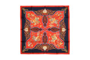 Hermes 'Poésie Persane' Silk Scarf 90