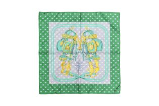 Hermes 'Brides De Gala Love' Silk Scarf 45