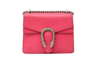 Gucci Pink Small Dionysus Shoulder Bag