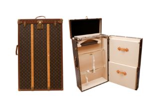 Louis Vuitton Monogram Wardrobe Casier Trunk 85