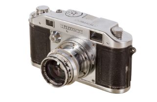 An Ilford Witness Rangefinder Camera