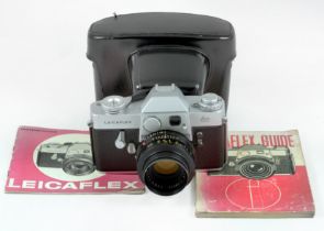 Chrome Leicaflex with 50mm Summicron-R Lens.
