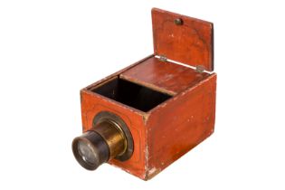 A Late 19th Century Homemade Camera Obscura Drawing Device