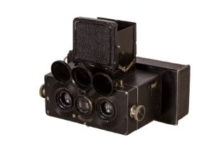 A Rollei Heidoscop Stereoscopic Camera