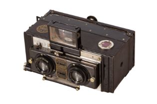 A Jeanneret & Co. Le Monobloc Stereoscopic/Panoramic Camera