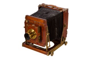 A Thornton Pickard Half Plate Royal Ruby Field Camera